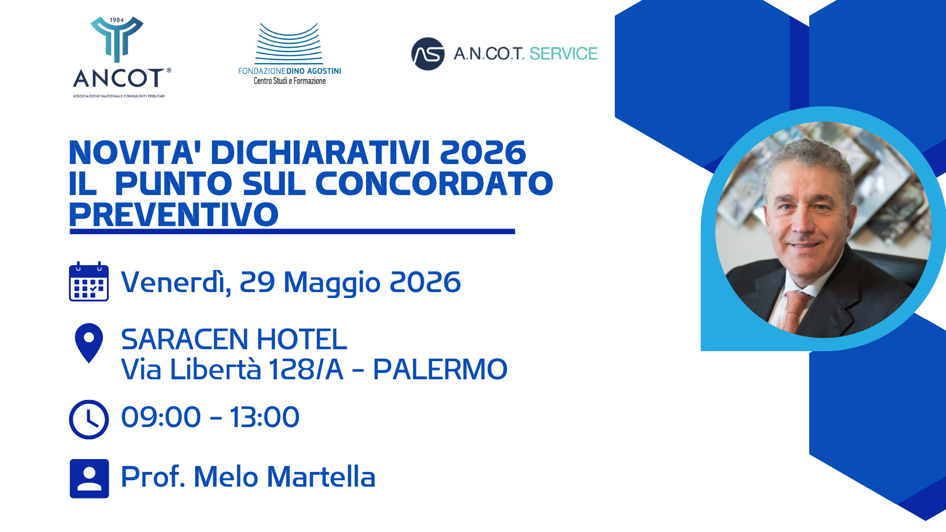Evento gratuito per gli Associati A.N.CO.T.